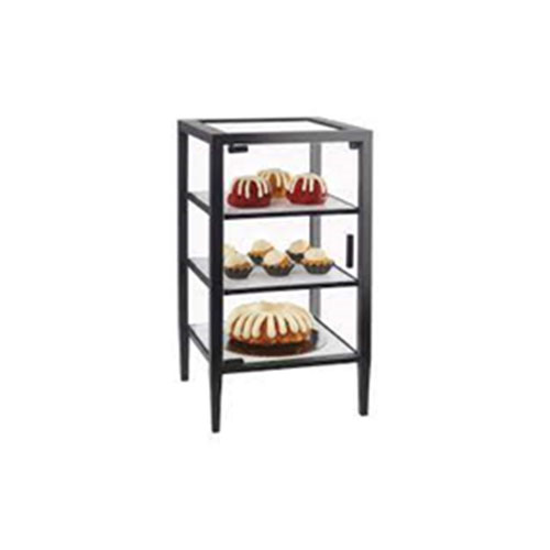 MONTEREY SQUARE DISPLAY CASE 14"W X 14"D X 26"H
