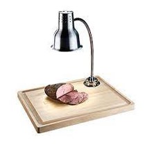 MAPLE CARVING STATION W/LAMP