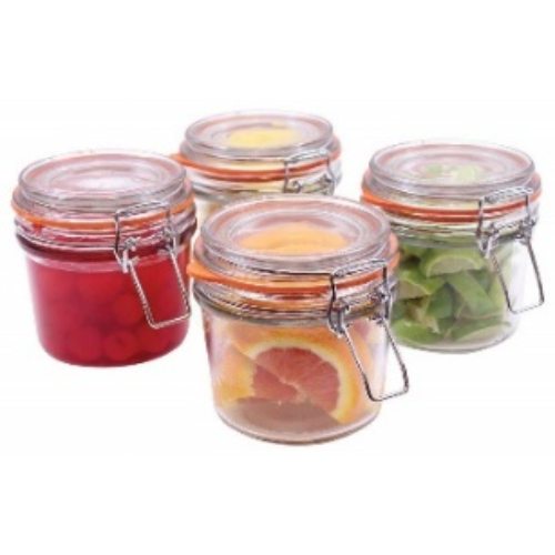 JARS SET DE 4 UND 12 OZ TABLECRAFT