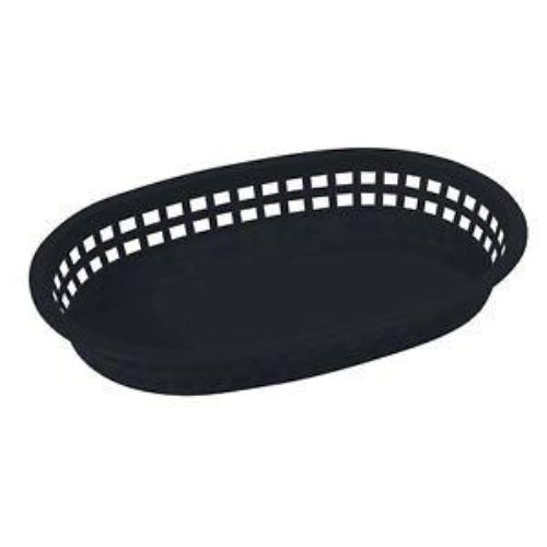 CANASTA 10 3/4" X 7 1/4" PLASTICA NEGRA TABLECRAFT
