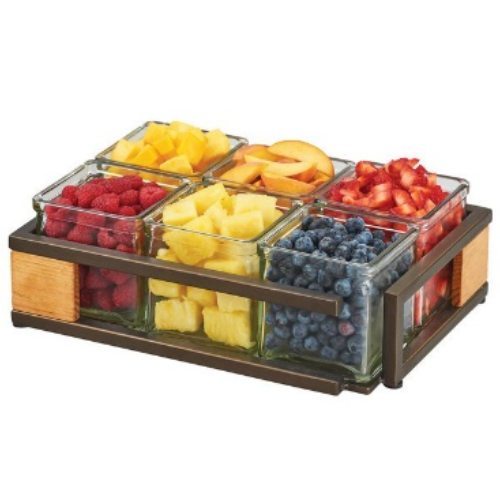 SIERRA 6 JAR DISPLAY W/JARS CAL-MIL