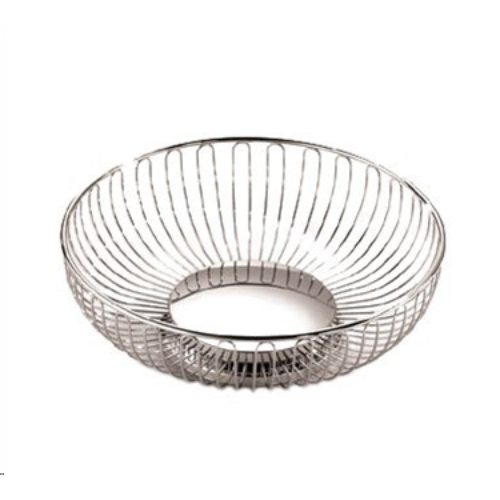 CANASTA 7.5 X 5.6 X 2.6" S/STEEL TABLECRAFT