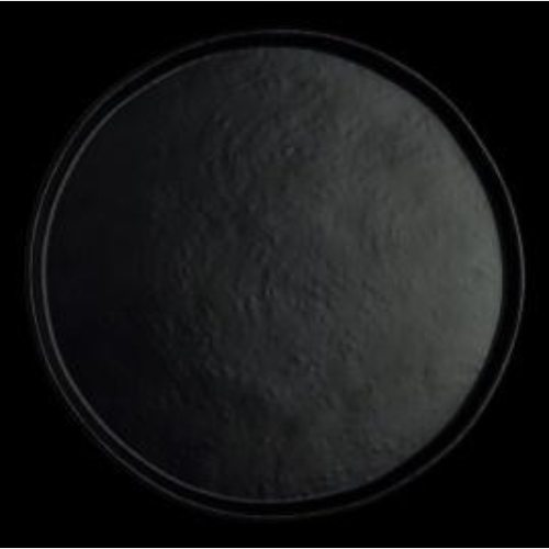 ROUND PLATE NEGRO 6 1/4 IN