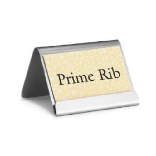 PORTA DATOS PARA MENU O RESERVA 2 1/2" X 2 X 2" TABLECRAFT