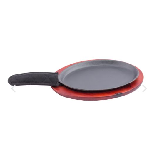 SET PLATO CALIENTE (CAST IRON) 16 X 9 X 1 1/2" TABLECRAFT