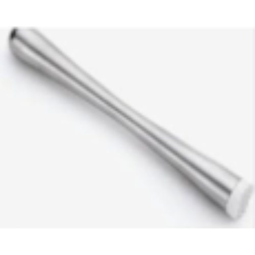 MORTERO PLATEADO 8.75" S/STEEL W PLASTIC TABLECRAFT