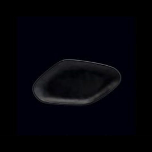 PLATTER OVAL BUFFET 15 IN X 8 1/2 IN X 1 1/2 IN BLANCO O NEGRO DELFIN