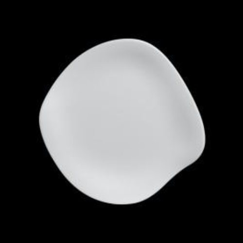 PLATO LLANO 11 1/2" DELFIN NEGRO/ BLANCO/ GRIS